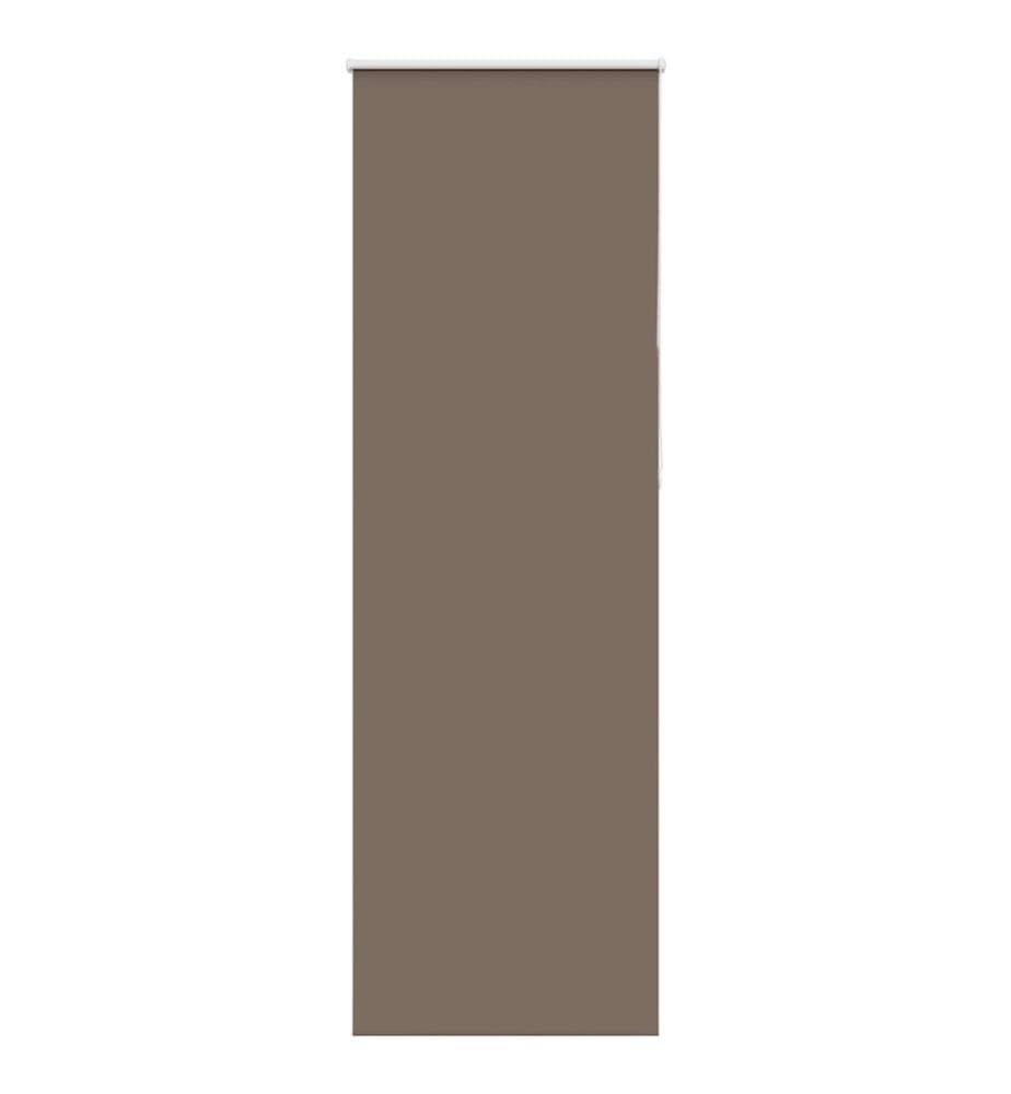 Verdunkelungsrollo Kaffeebraun 80x210cm Stoffbreite 75,7 cm