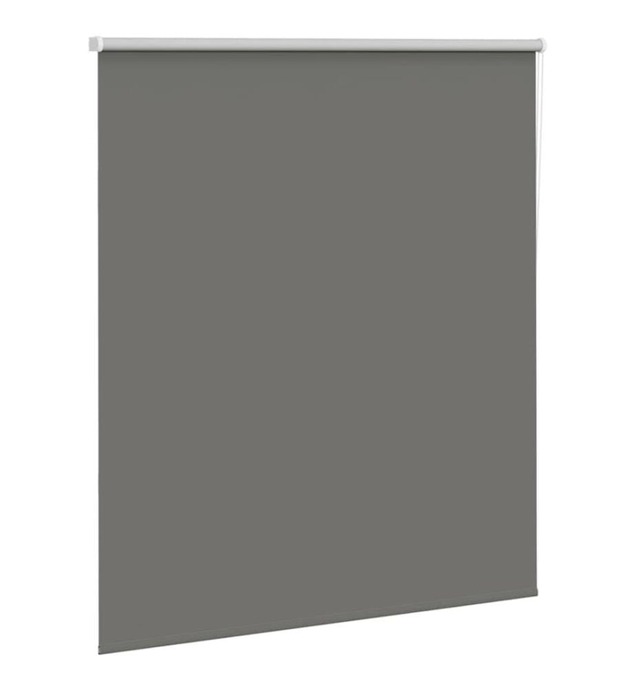 Verdunkelungsrollo Grau 130x150cm Stoffbreite 126,6cm Polyester