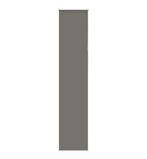 Verdunkelungsrollo Grau 45x210 cm Stoffbreite 40,7 cm Polyester