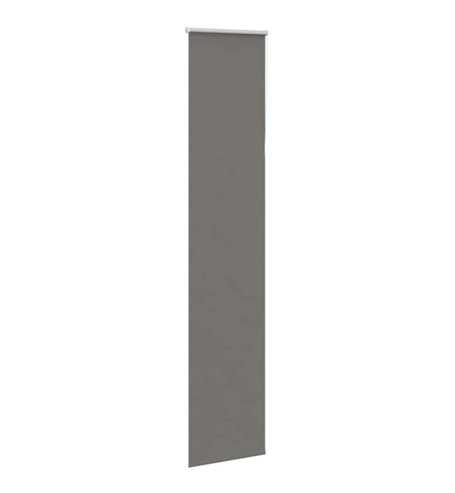 Verdunkelungsrollo Grau 45x210 cm Stoffbreite 40,7 cm Polyester