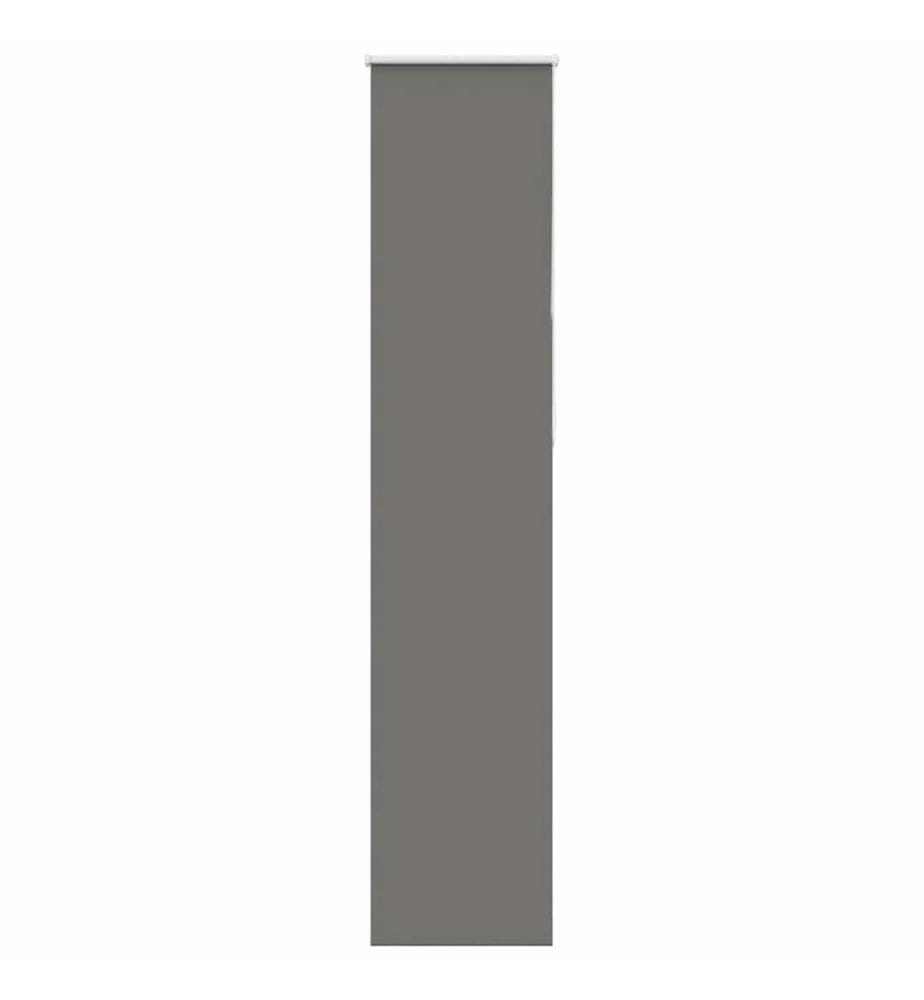 Verdunkelungsrollo Grau 40x230 cm Stoffbreite 35,7 cm Polyester