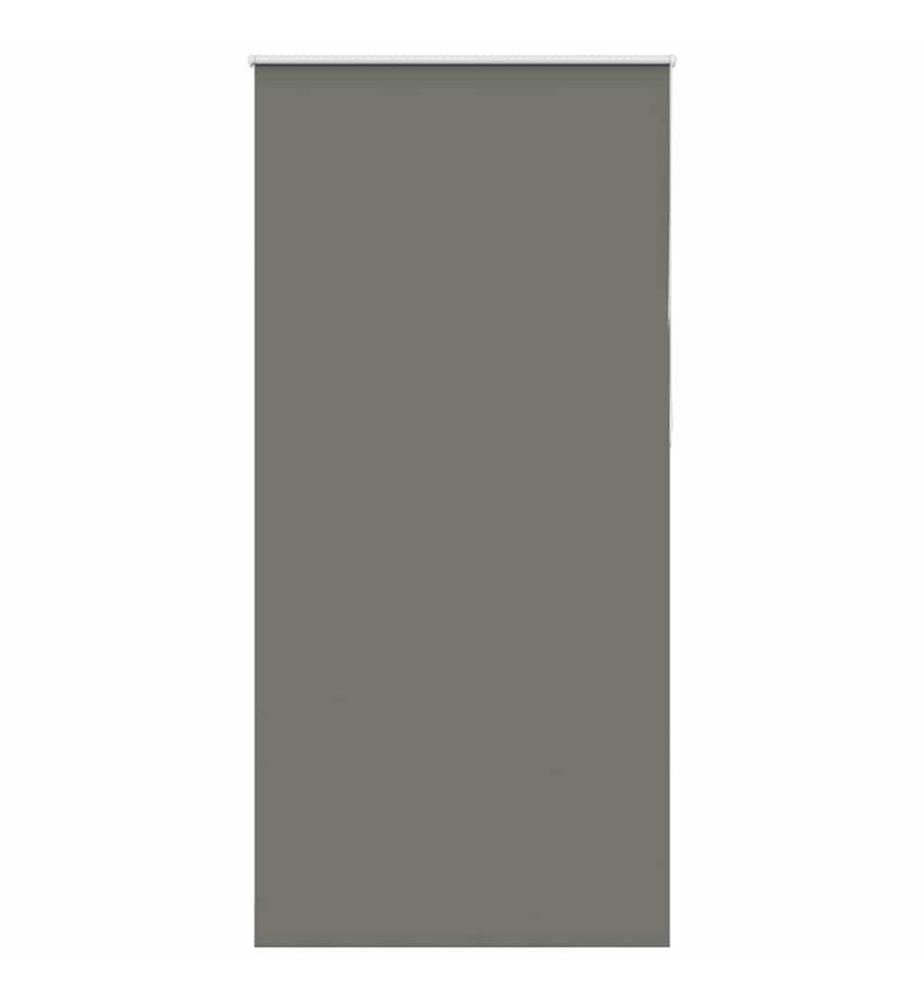 Verdunkelungsrollo Grau 95x230 cm Stoffbreite 90,7 cm Polyester