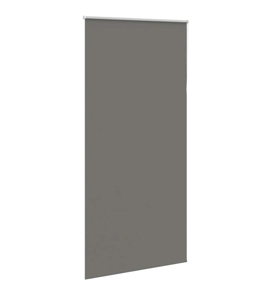 Verdunkelungsrollo Grau 95x230 cm Stoffbreite 90,7 cm Polyester