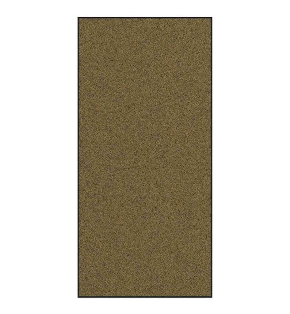 Tapis d'entrée Marron et Noir 120 x 250 cm 100% Polyamide