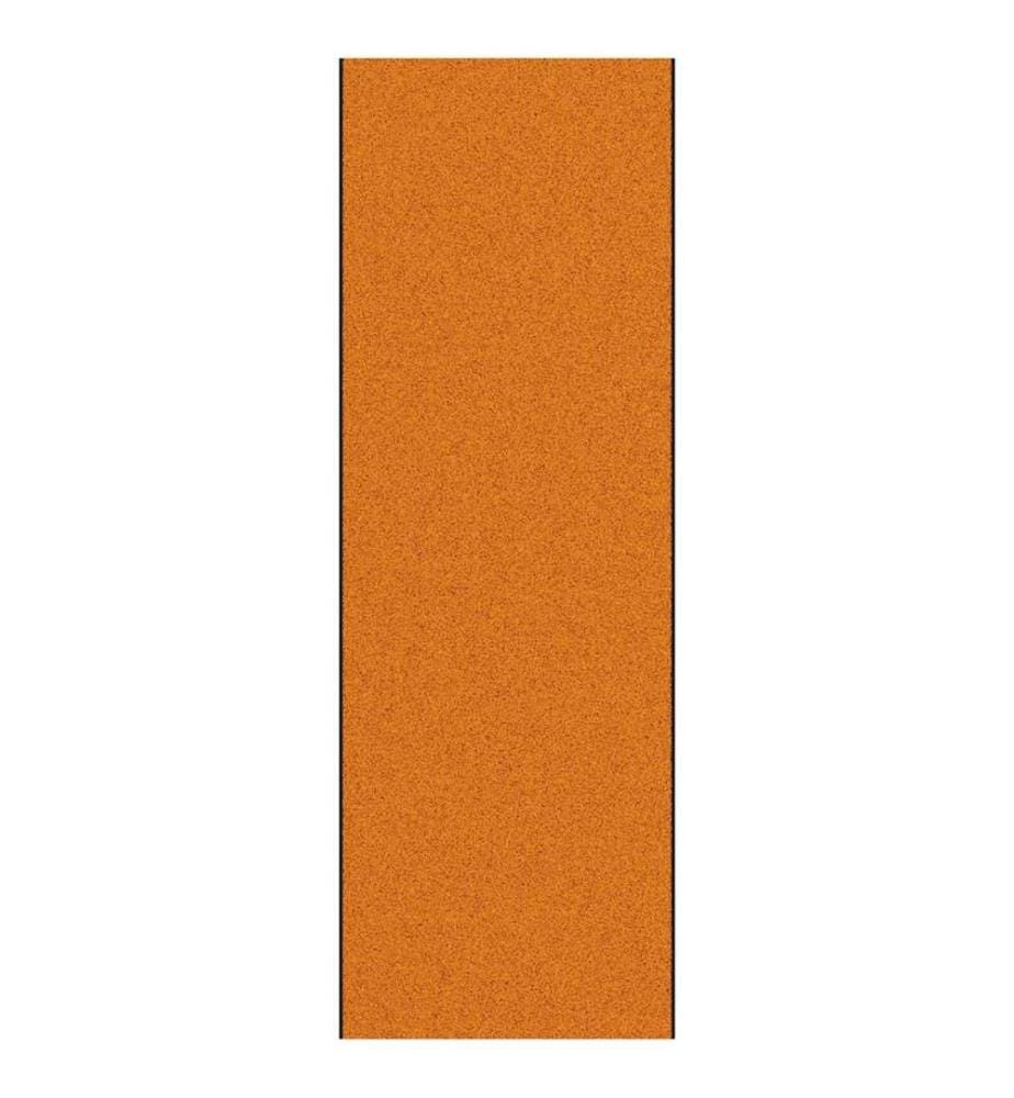Tapis d'entrée Orange et Noir 120 x 350 cm Polyamide et PVC