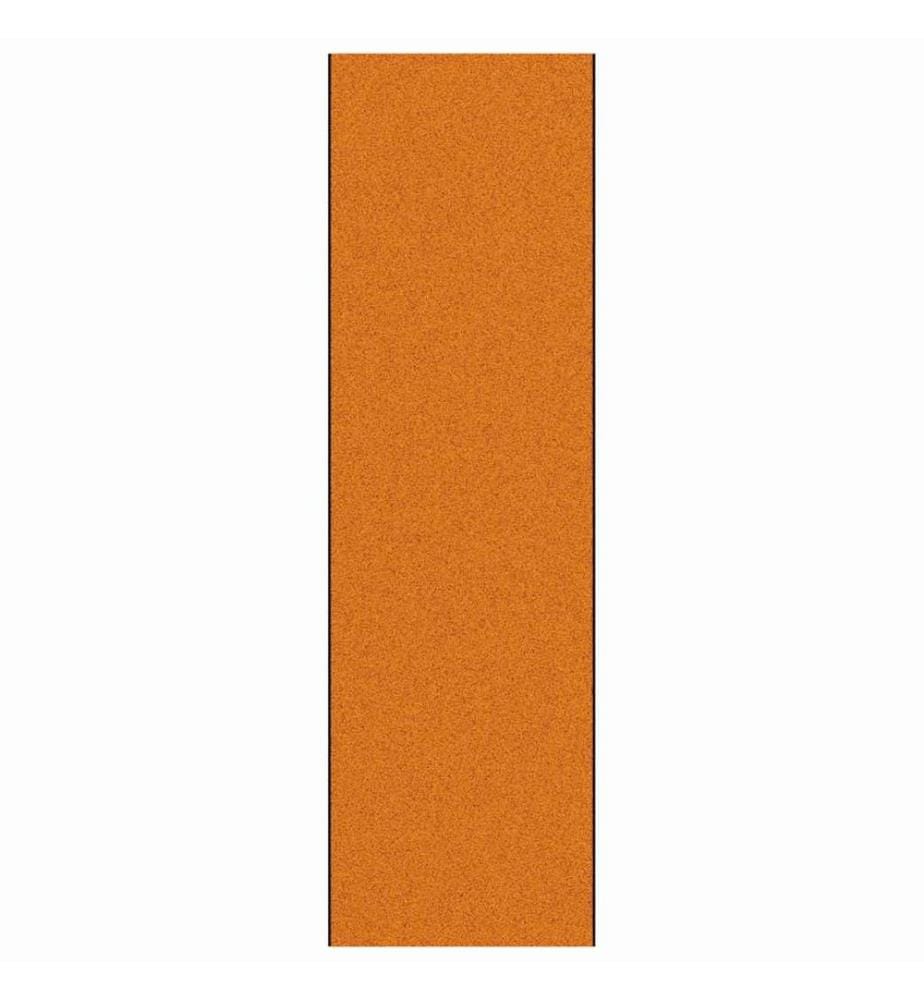 Tapis d'entrée Orange et Noir 120 x 400 cm Polyamide et PVC