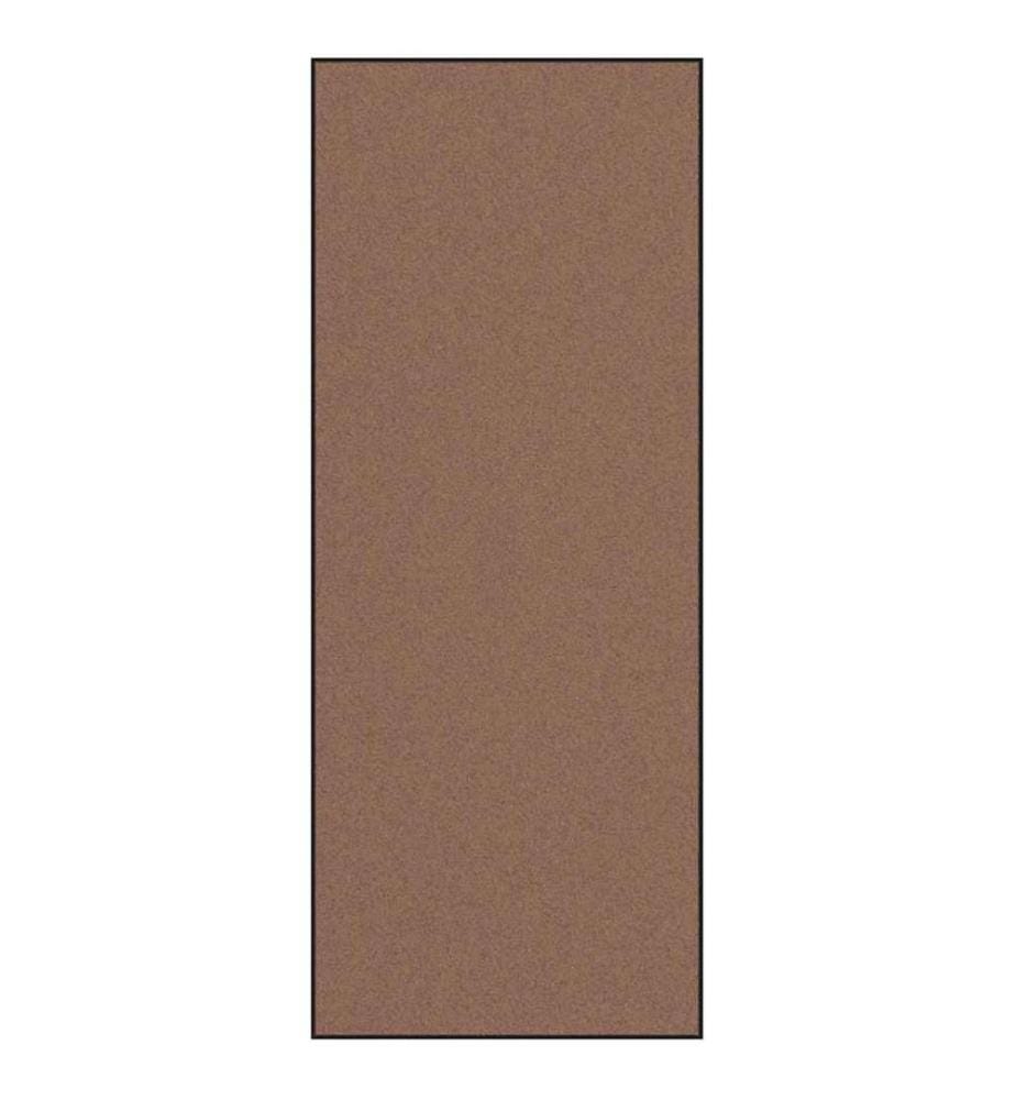 Tapis d'entrée Marron et Noir 120 x 300 cm 100% Polyamide