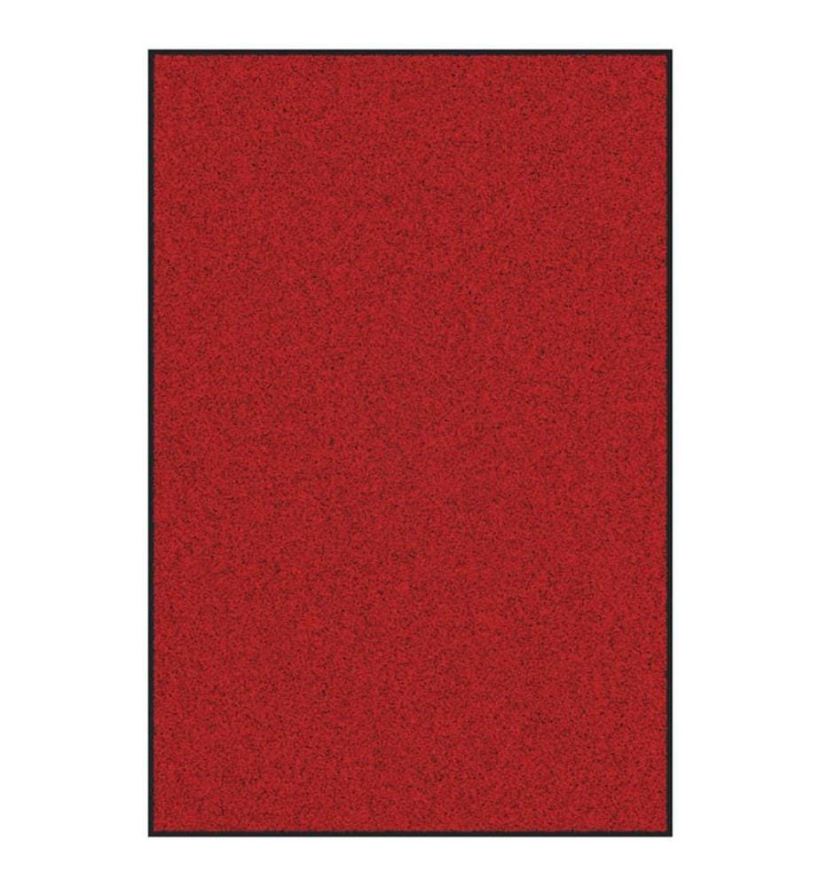 Tapis d'entrée Rouge et Noir 120 x 180 cm 100% Polyamide