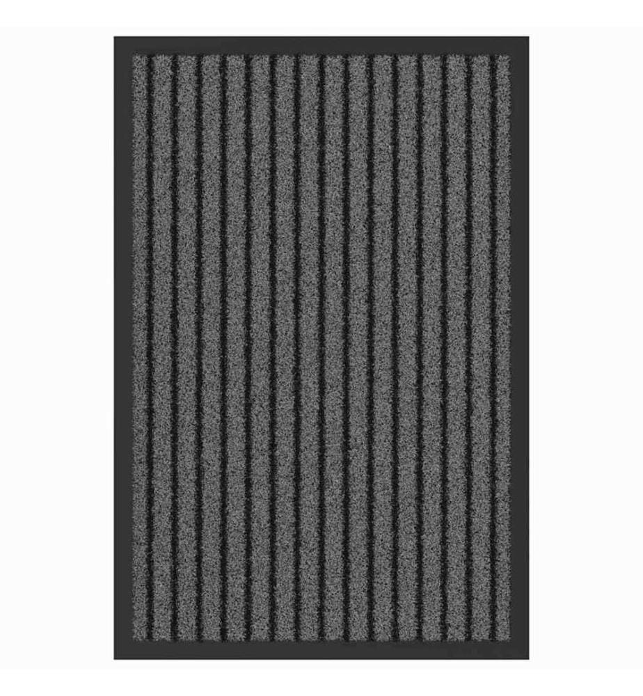 Tapis d'entrée Noir 40 x 60 cm Polypropylène