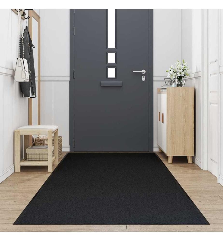 Fussmatte Schwarz 115x500 cm
