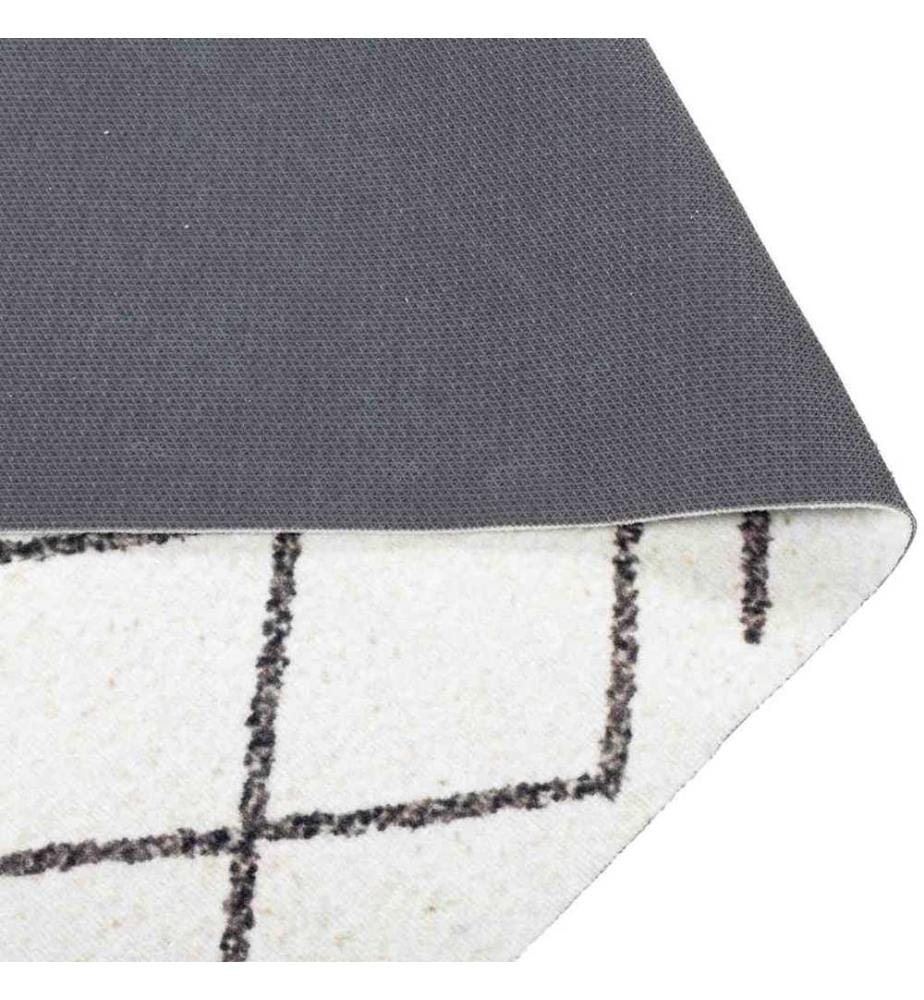 Tapis de Cuisine Blanc 300 x 60 cm Velours