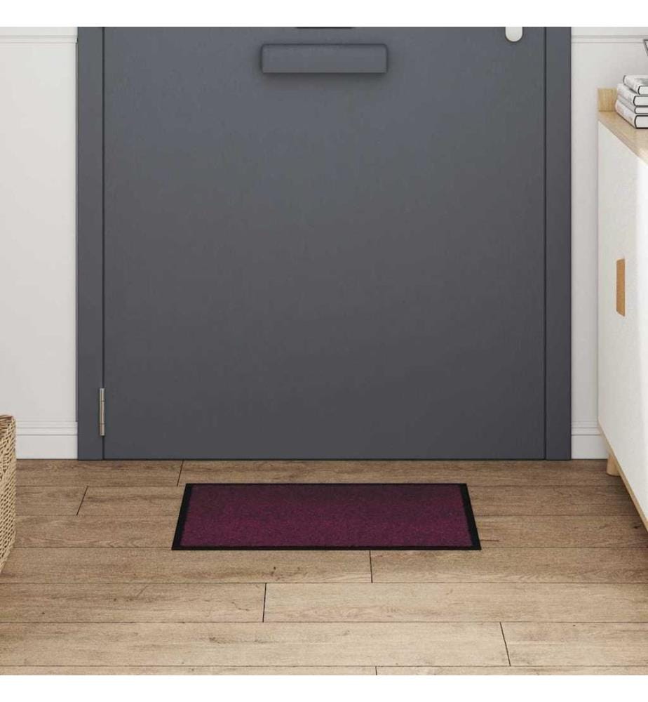 Fussmatte Bordeaux 60 x 40 x 1,2 cm Teddystoff