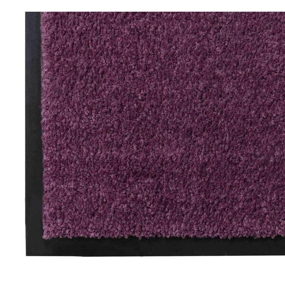 Fussmatte Bordeaux 60 x 40 x 1,2 cm Teddystoff