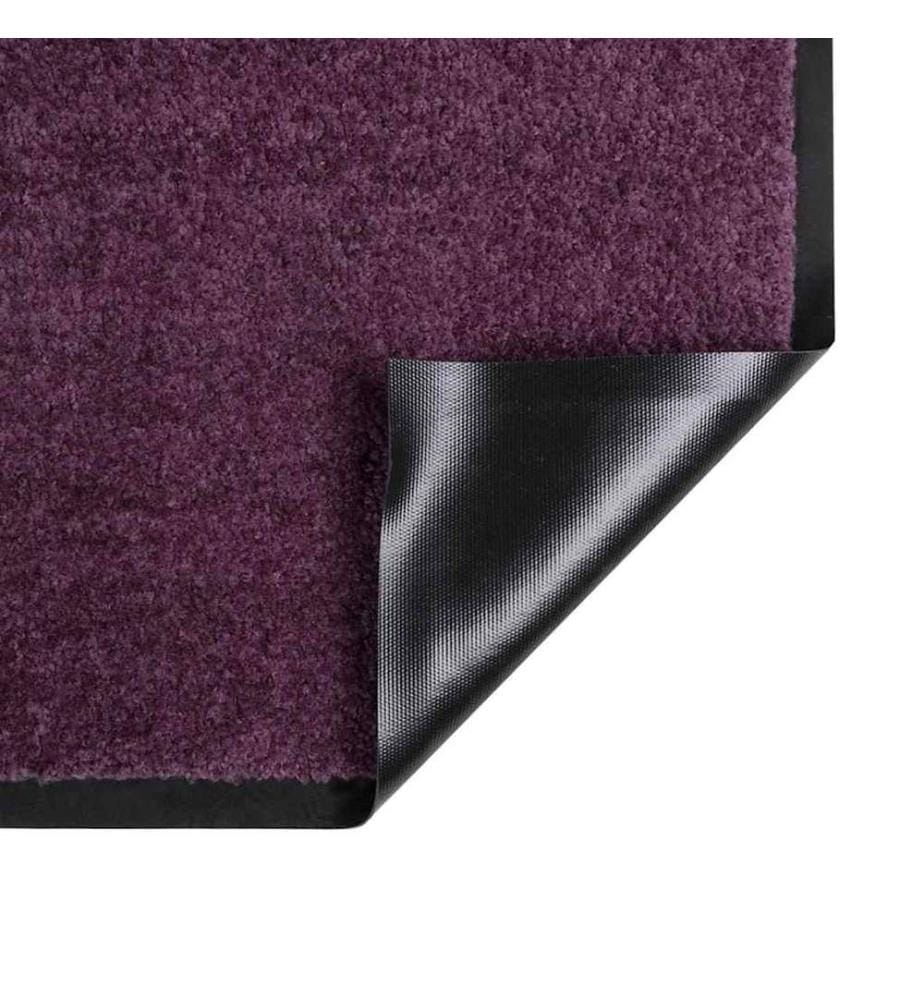 Fussmatte Bordeaux 60 x 40 x 1,2 cm Teddystoff