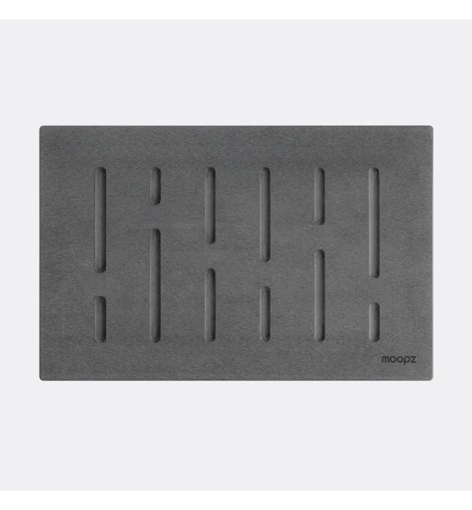 Diatomite Bath Mat Rain - Slate