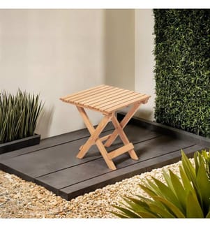 Garten Couchtisch - Braun