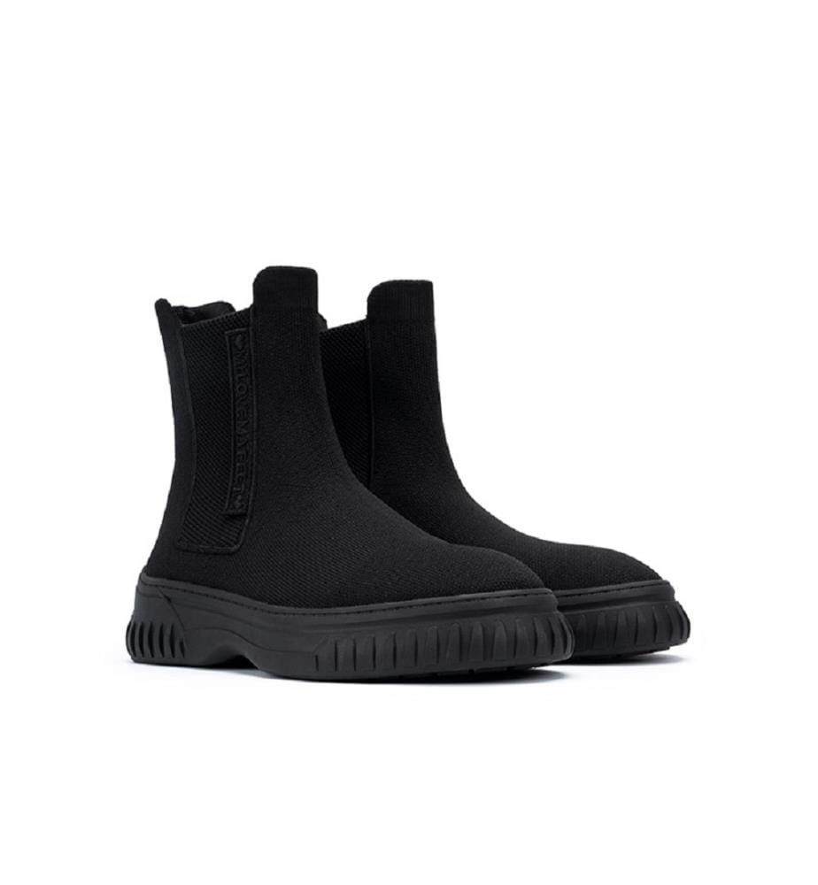 Chelsea mesh boots - Black