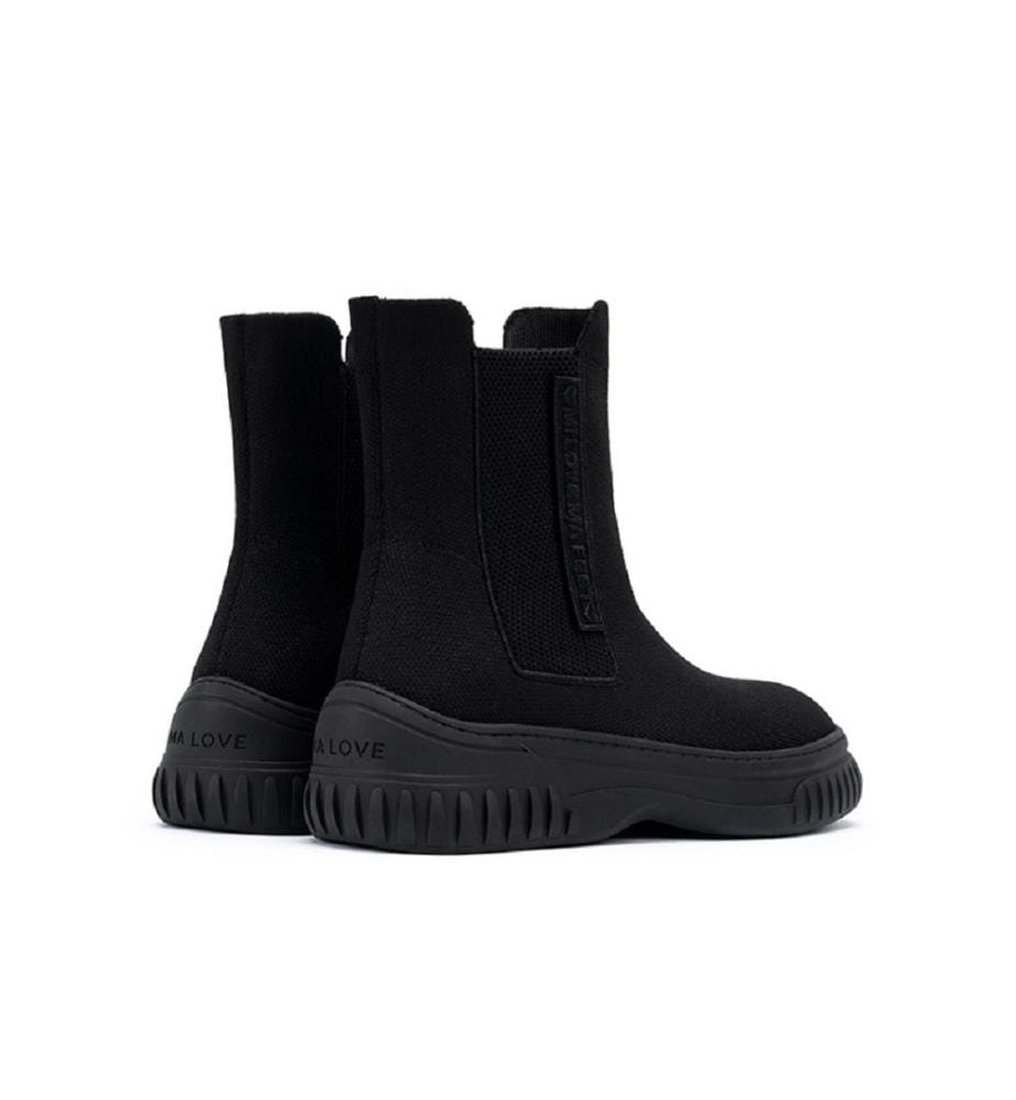 Chelsea mesh boots - Black