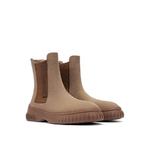 Chelsea mesh boots - Moka