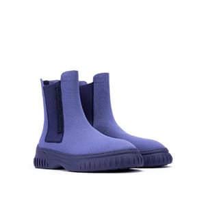 Chelsea mesh boots - Purple