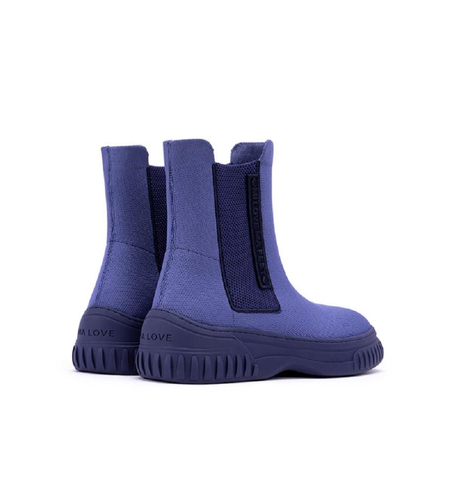 Chelsea mesh boots - Purple