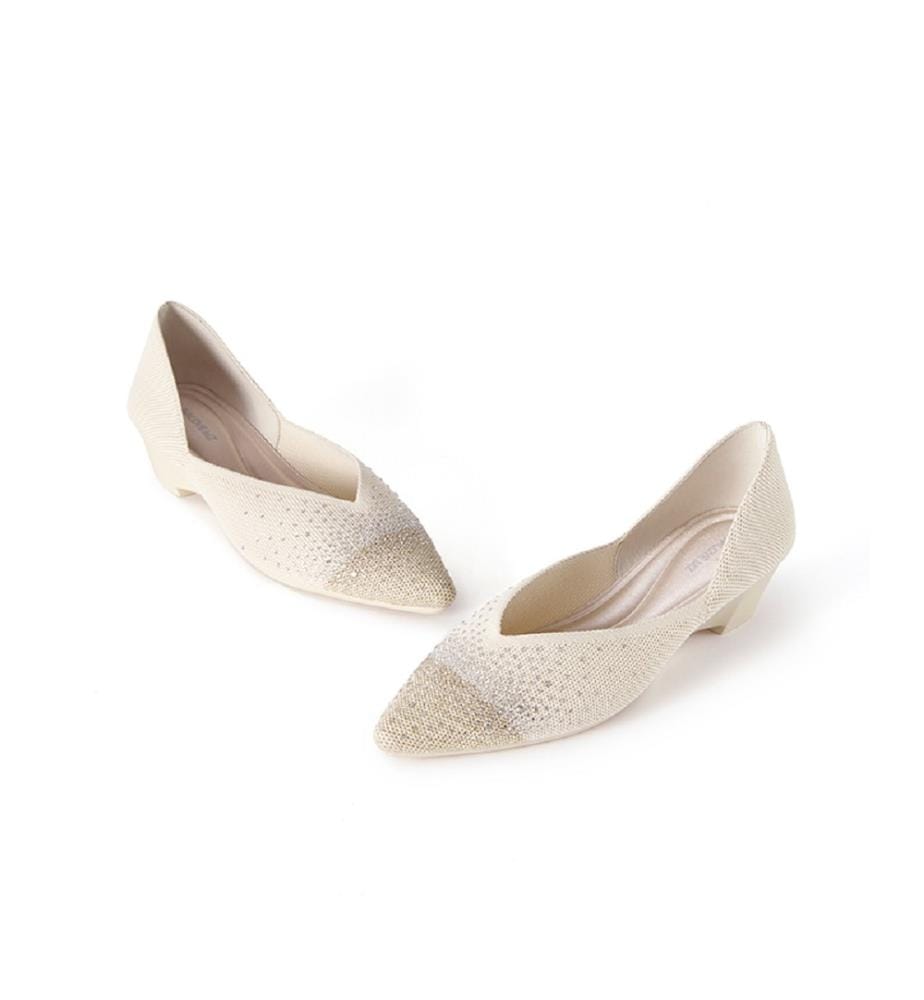Princess Crystal pumps - Ivory