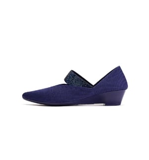 Princess Crystal Mary Jane pumps - Navy blue