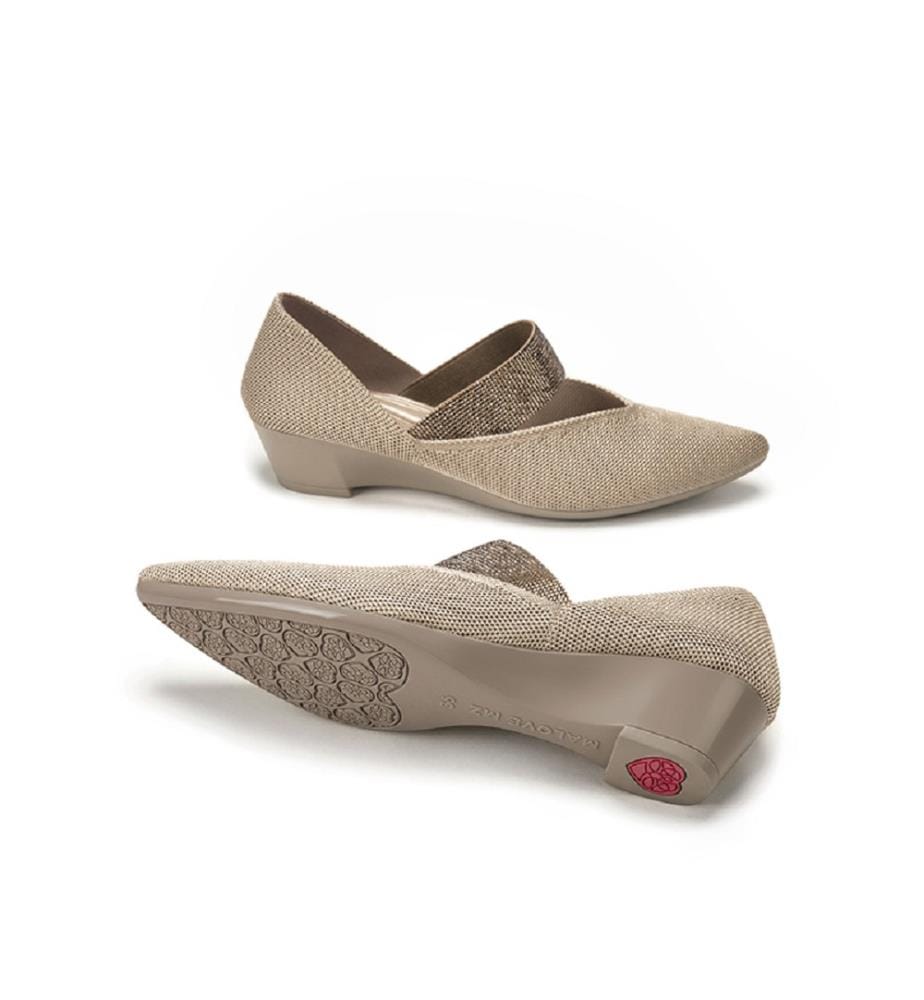 Princess Crystal Mary Jane pumps - Sable