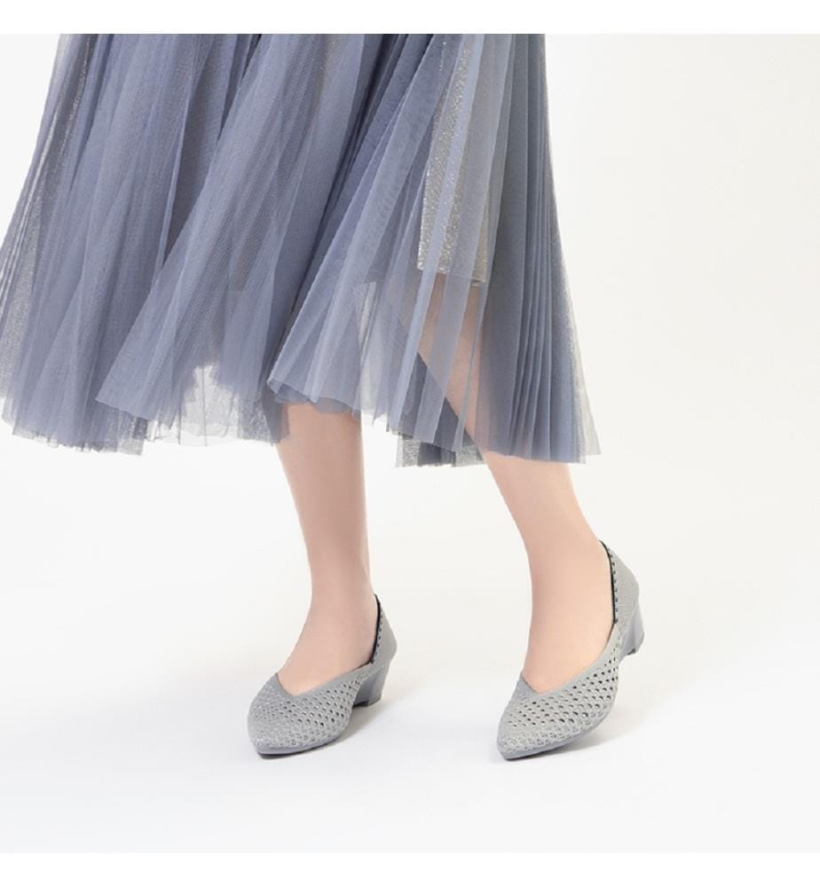 Openwork pumps - Grey