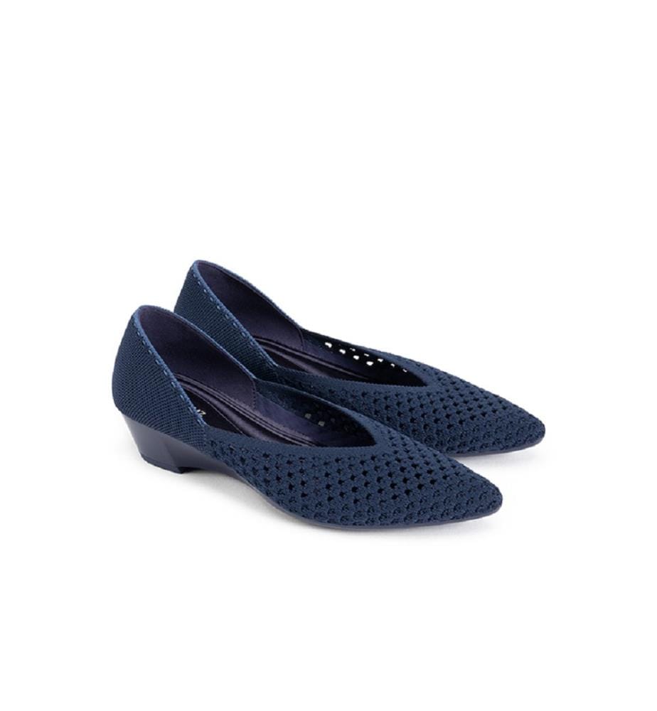 Openwork pumps - Navy blue