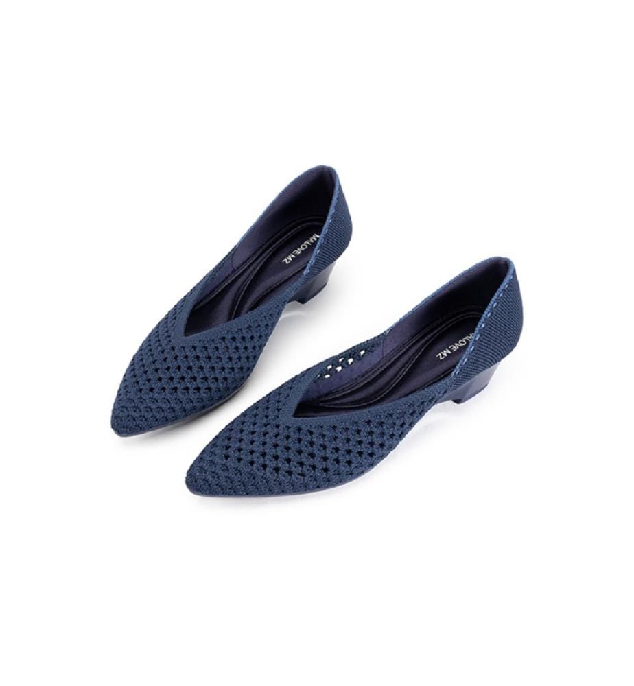 Openwork pumps - Navy blue