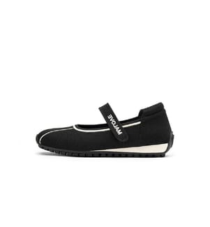 Mary Jane sport ballerinas - Black