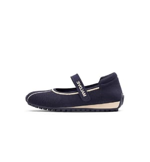 Mary Jane sport ballerinas - Navy blue