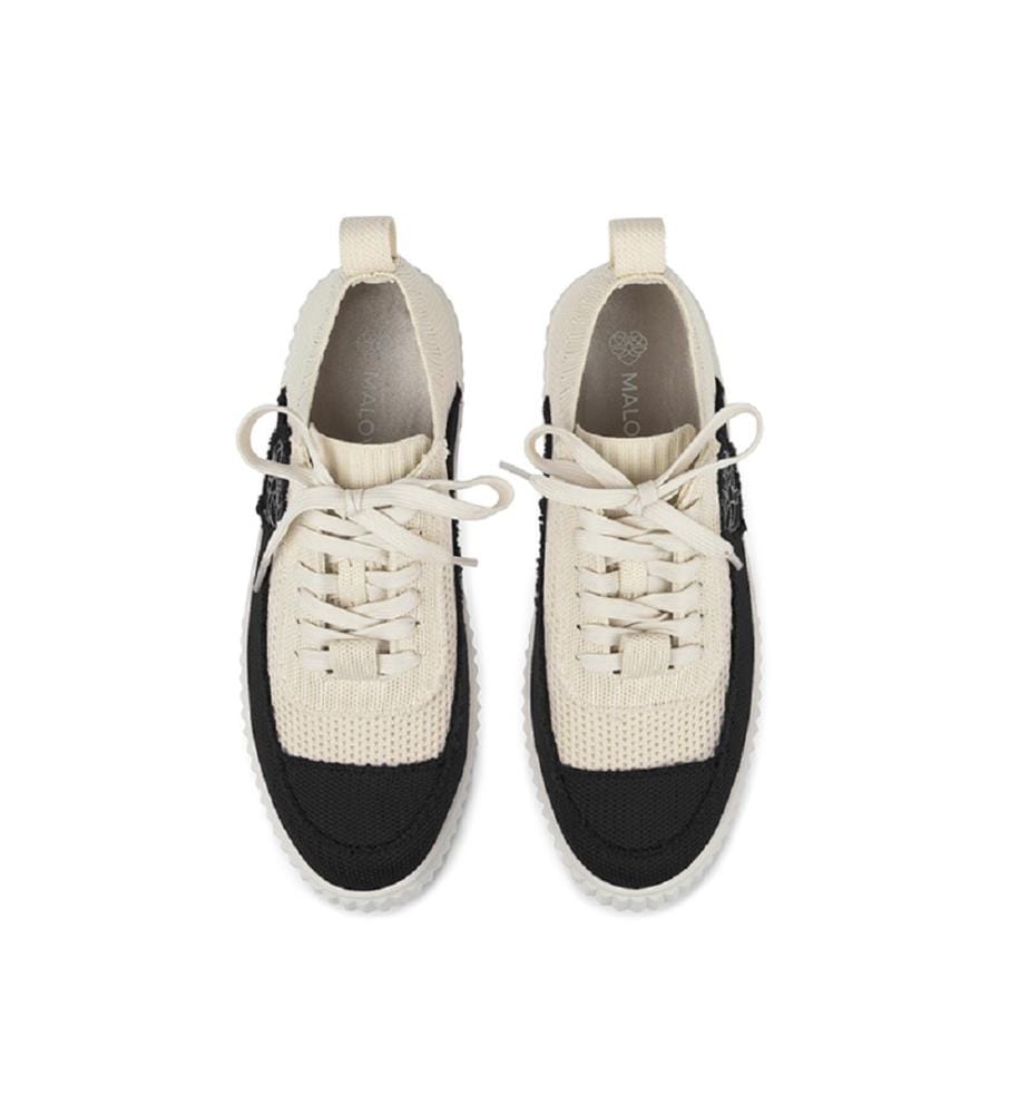 Mesh platform sneakers - Black