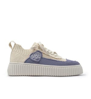 Mesh platform sneakers - Lavender