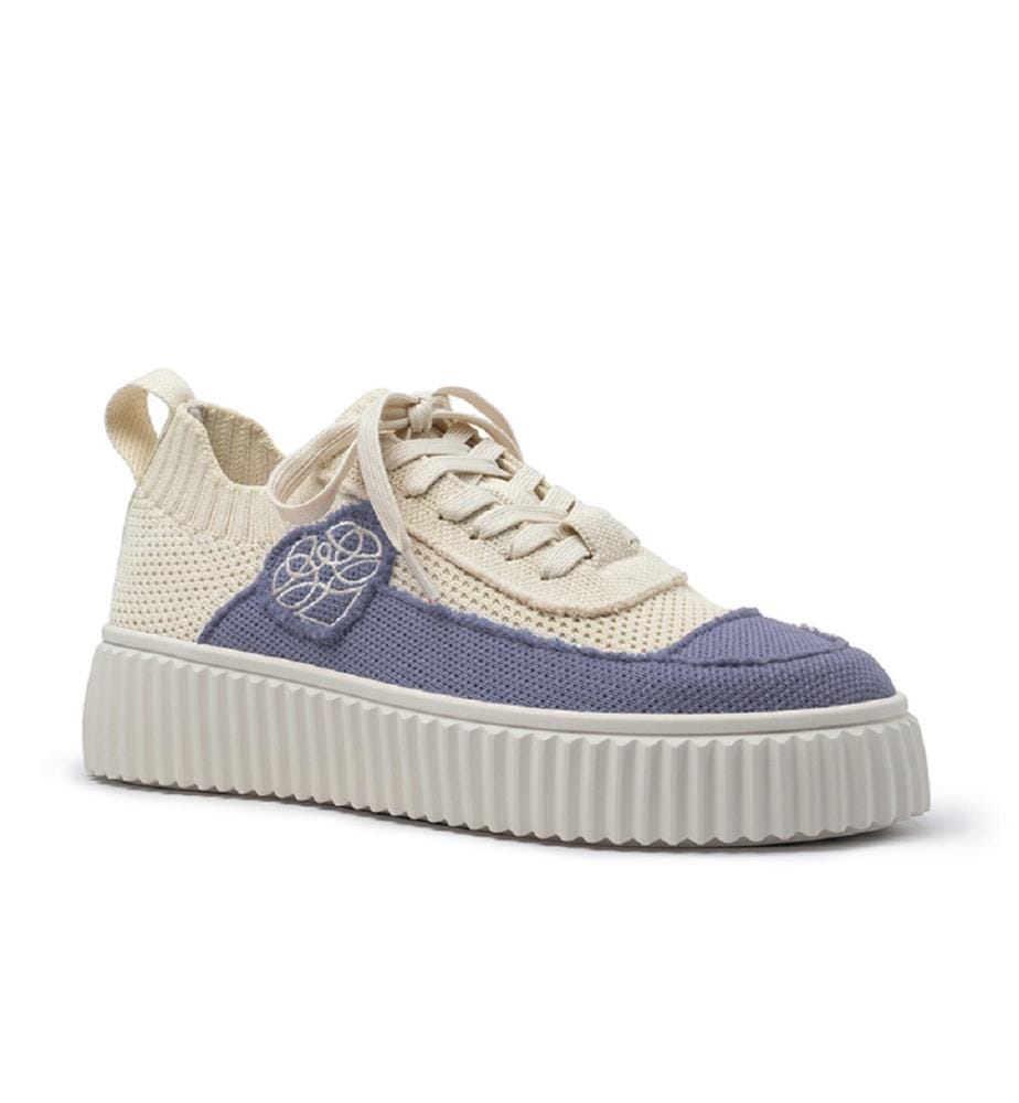 Mesh platform sneakers - Lavender
