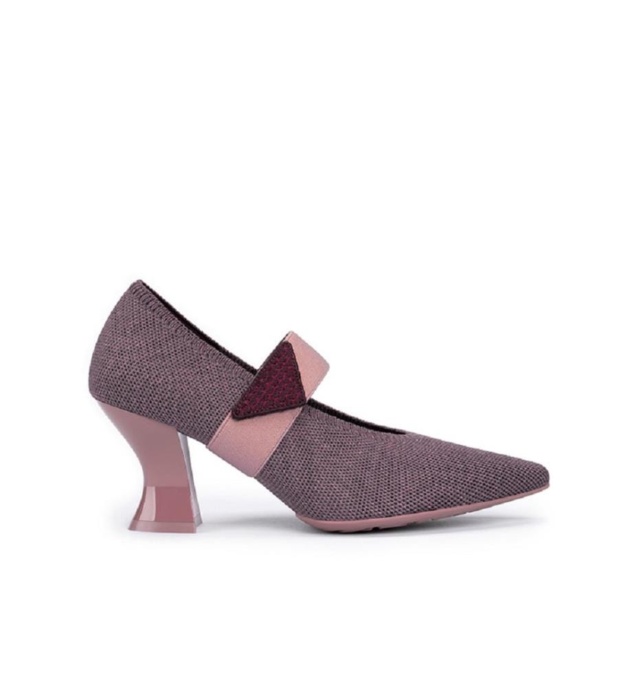 French chic mesh pumps - Mauve