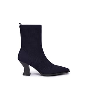 Sculpted sock boots - Navy blue