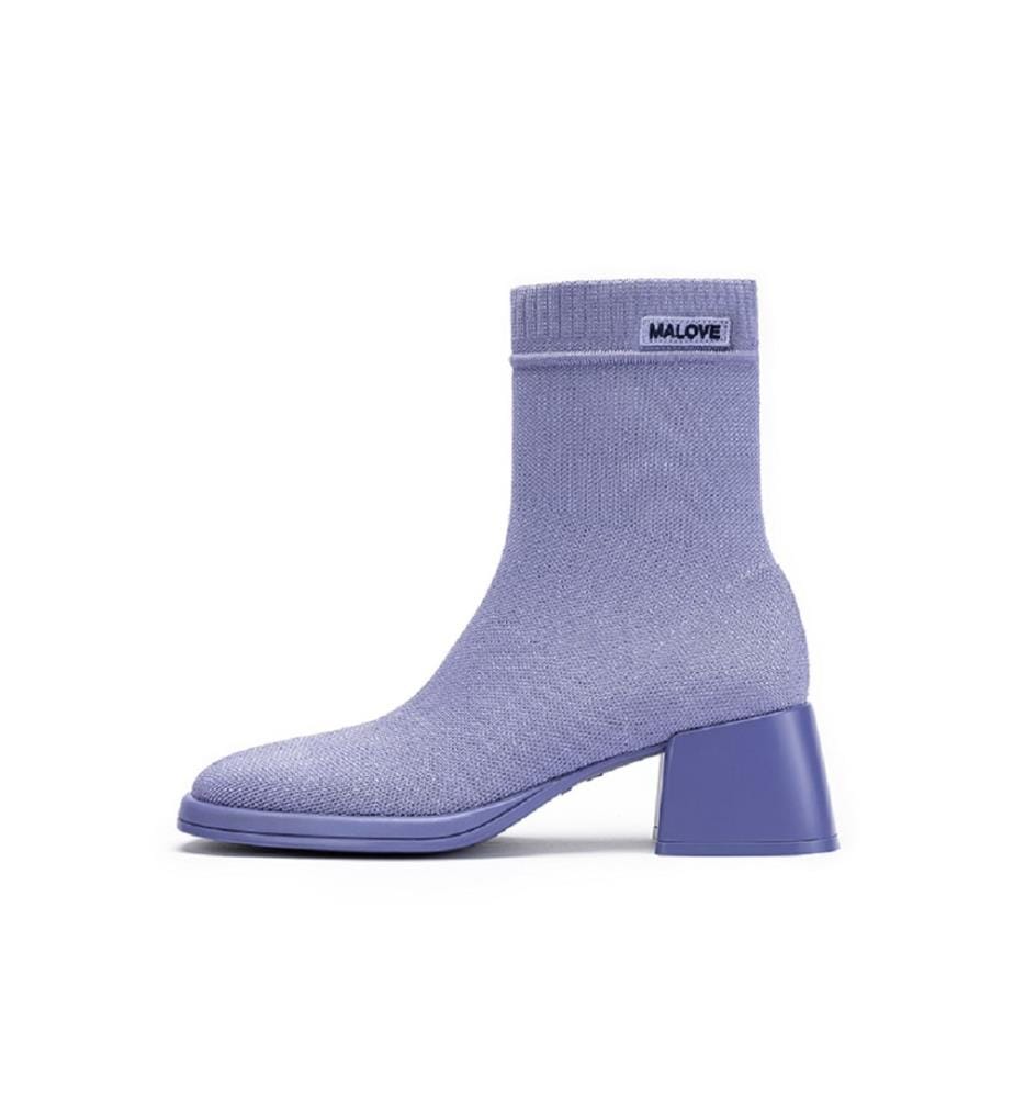Stretch sock boots - Lavender