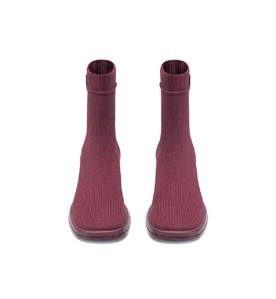 Stretch sock boots - Bordeaux