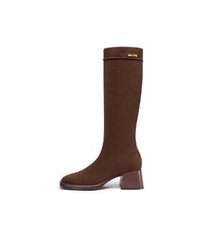 Mademoiselle high boots - Café