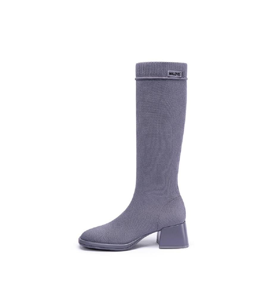 Mademoiselle high boots - Grey