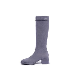 Mademoiselle high boots - Grey