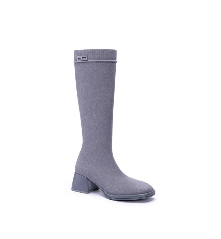 Mademoiselle high boots - Grey