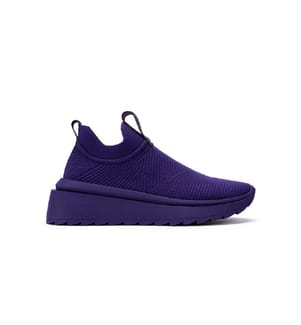 Mesh wedge sneakers - Purple