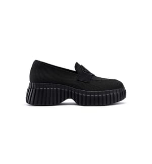 Gentleman platform loafers - Black