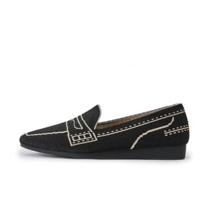 Comfort slip-on loafers - Black