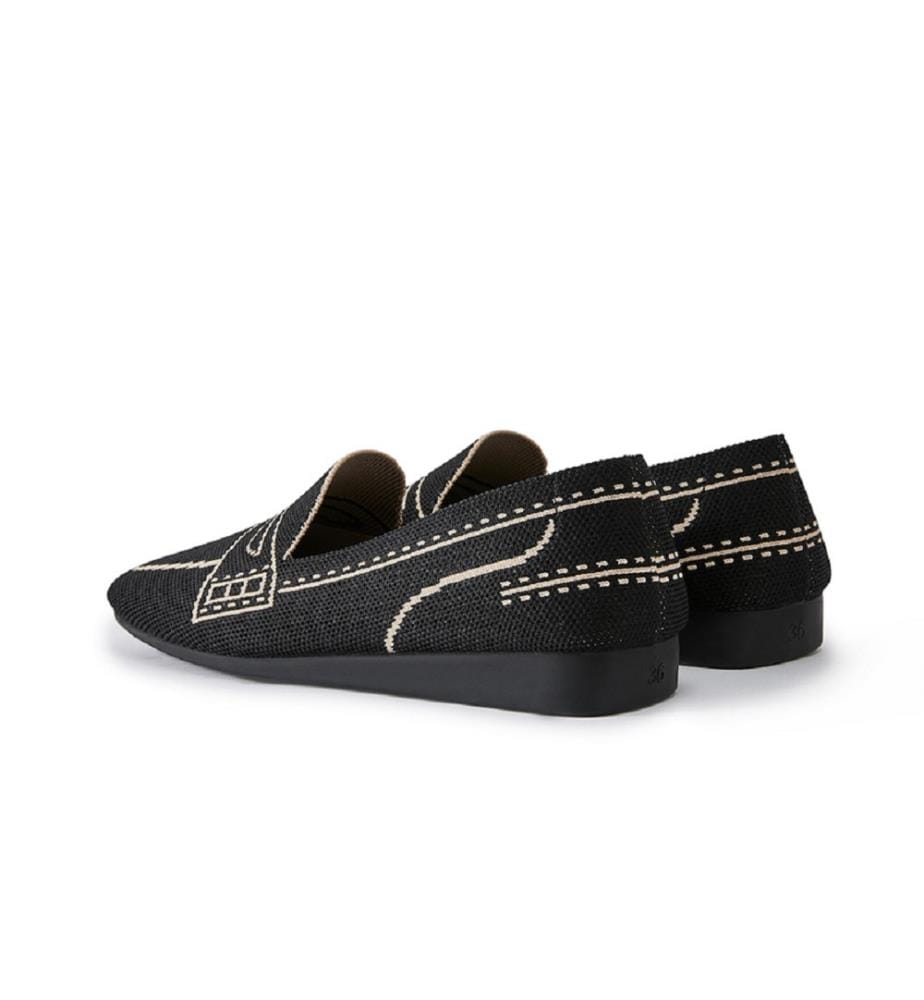 Comfort slip-on loafers - Black