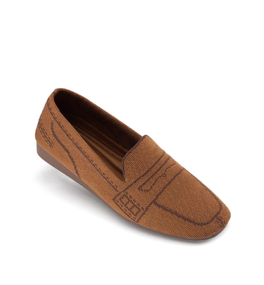 Comfort slip-on loafers - Brown