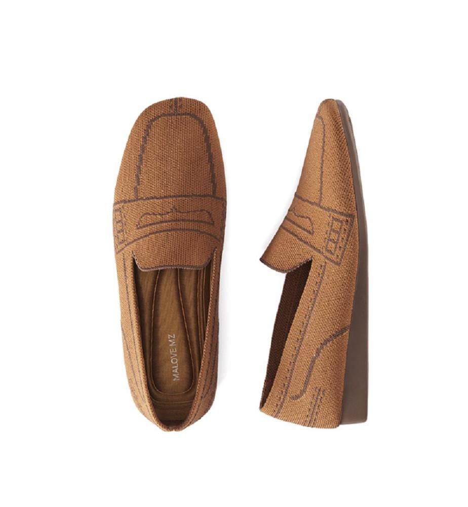 Comfort slip-on loafers - Brown
